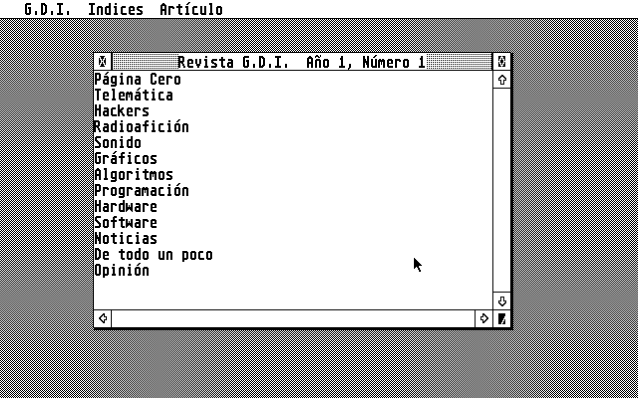 GDI No. 1 atari screenshot
